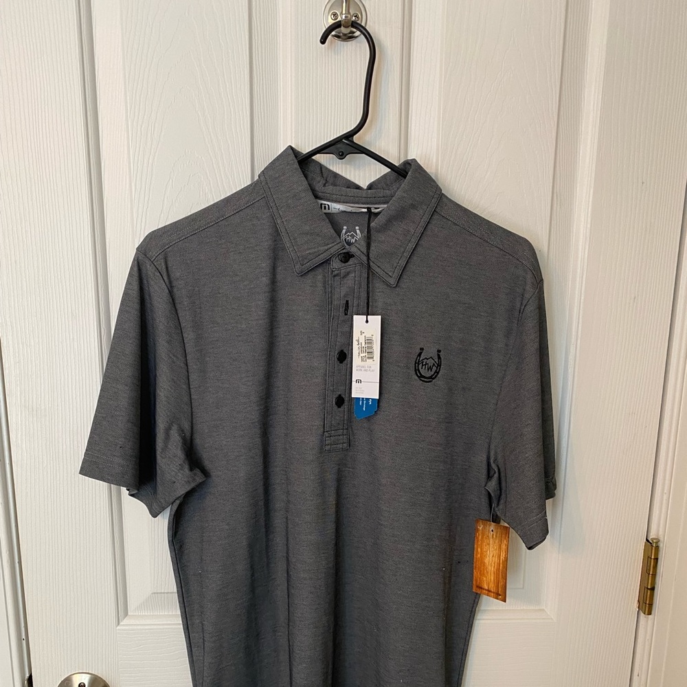 Travis Matthew Men’s High West Whisky Polo Collaboration Size Small